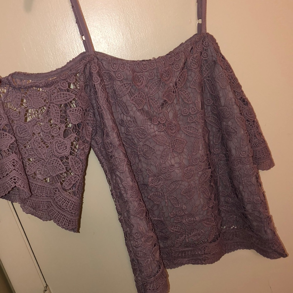 Light purple shirt